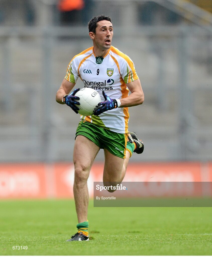 5 August 2012; Rory Kavanagh, Donegal. GAA Football All-Ireland Senior Championship Quarter-Final, Donegal v Kerry, Croke Park, Dublin. Photo by Sportsfile