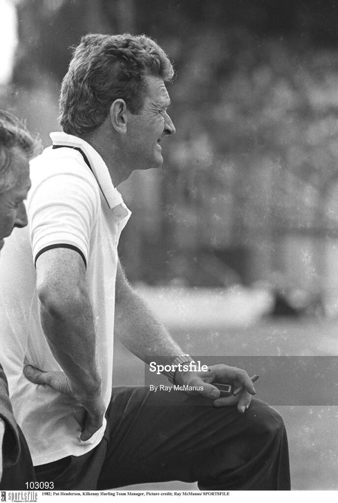 1982; Pat Henderson, Kilkenny Hurling Team Manager, Picture credit; Ray McManus/ SPORTSFILE