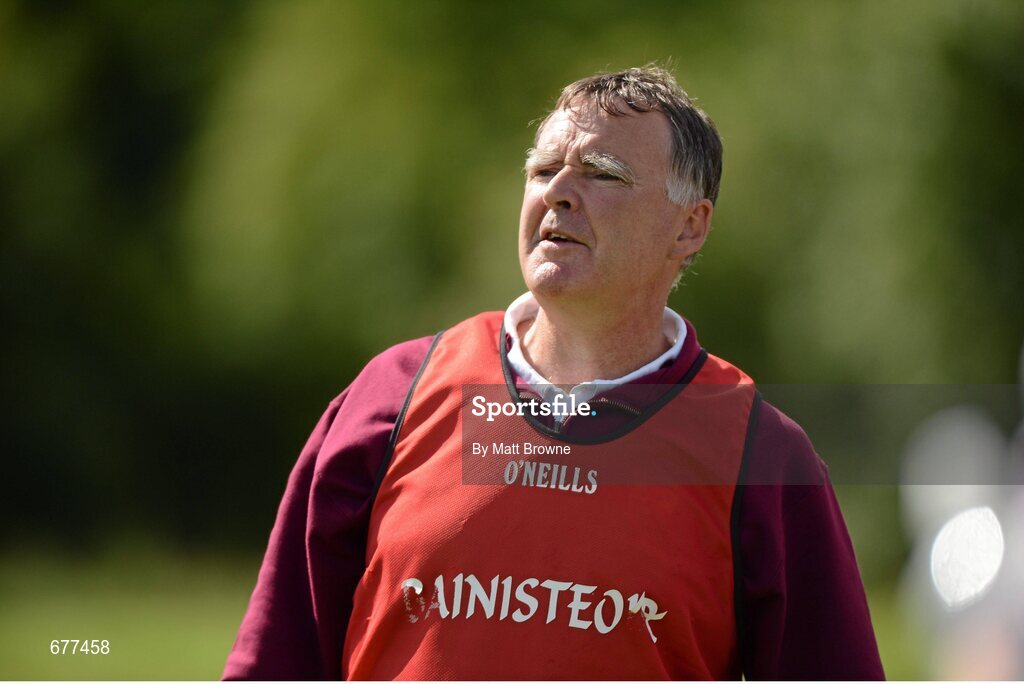 25 August 2012; Galway manager Johnny Carter. All Ireland U16 ‘A’ Championship Final, Cork v Galway, MacDonagh Park, Nenagh, Co. Tipperary. Picture credit: Matt Browne / SPORTSFILE