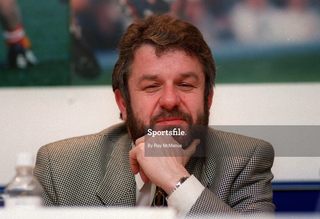 6 April 1996; GAA official Albert Fallon during the GAA Annual Congress in London, England. Photo by Ray McManus/Sportsfile
