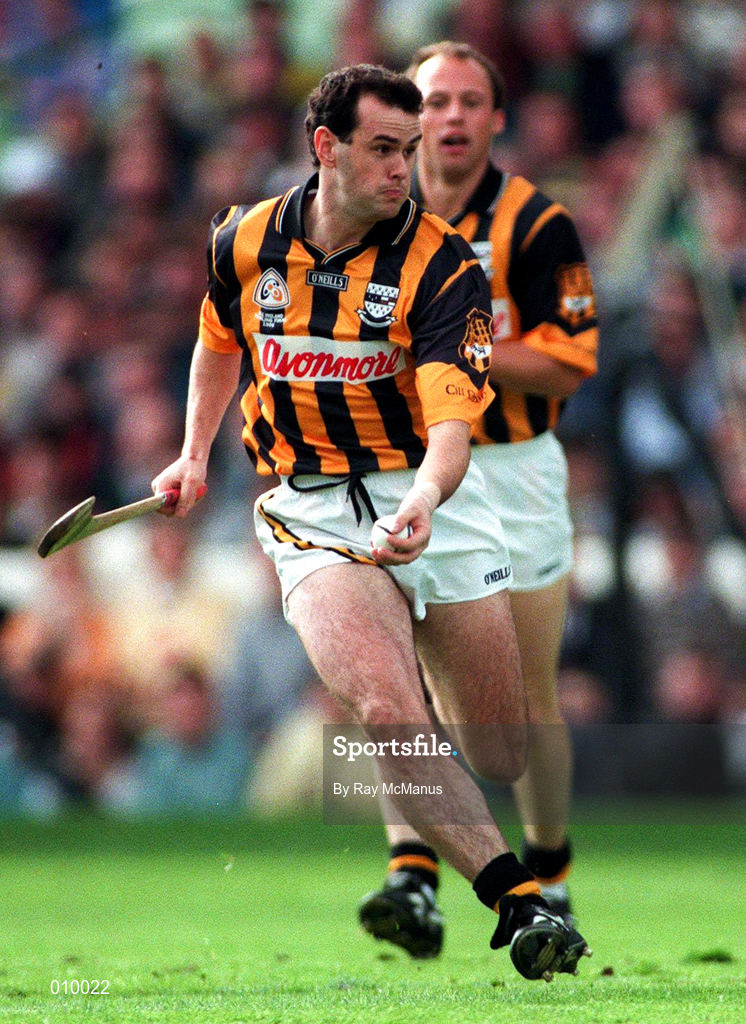 13 September 1998; Brian McEvoy of Kilkenny during the Guinness All-Ireland Senior Hurling Championship Final between Offaly and Kilkenny at Croke Park in Dublin. Photo by Ray McManus/Sportsfile
