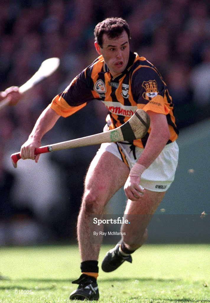 13 September 1998; Brian McEvoy of Kilkenny during the Guinness All-Ireland Senior Hurling Championship Final match between Offaly and Kilkenny at Croke Park in Dublin. Photo by Brendan Moran/Sportsfile