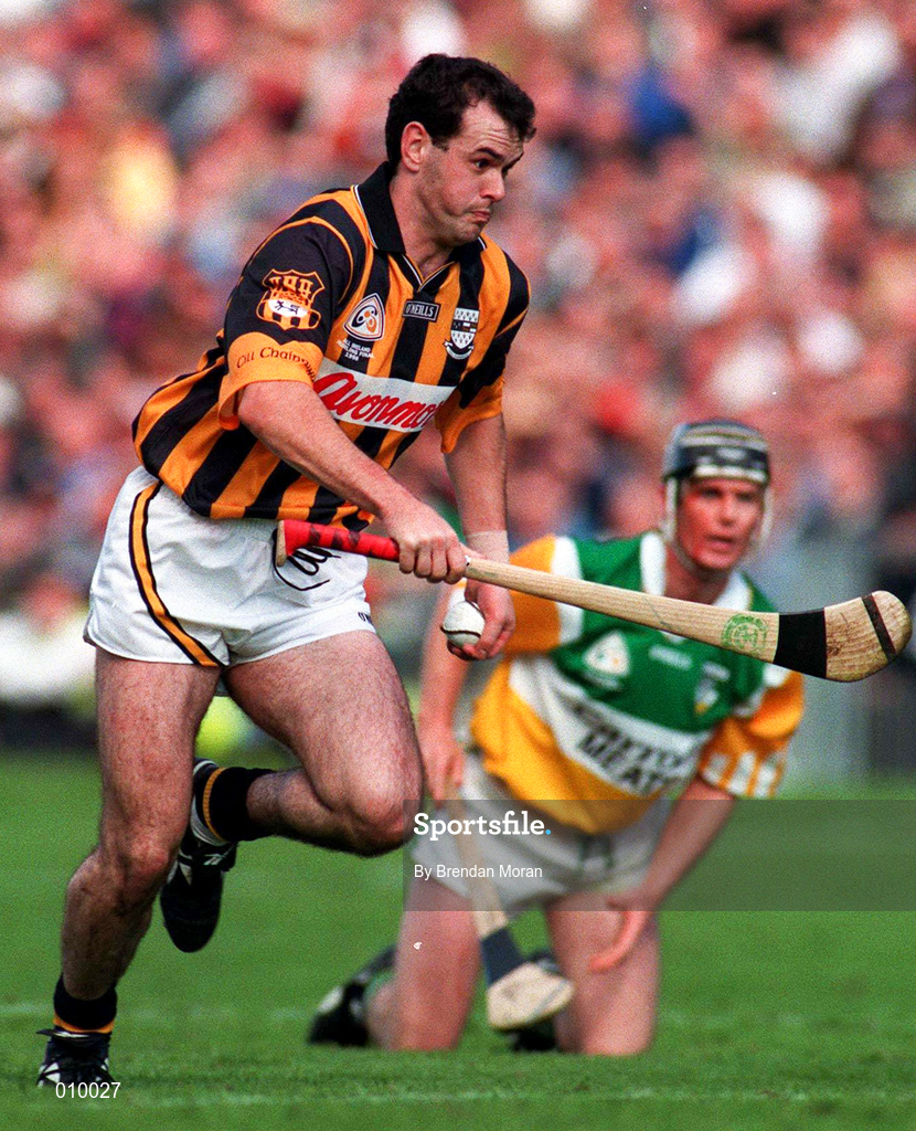 13 September 1998; Brian McEvoy of Kilkenny during the Guinness All-Ireland Senior Hurling Championship Final between Offaly and Kilkenny at Croke Park in Dublin. Photo by Brendan Moran/Sportsfile