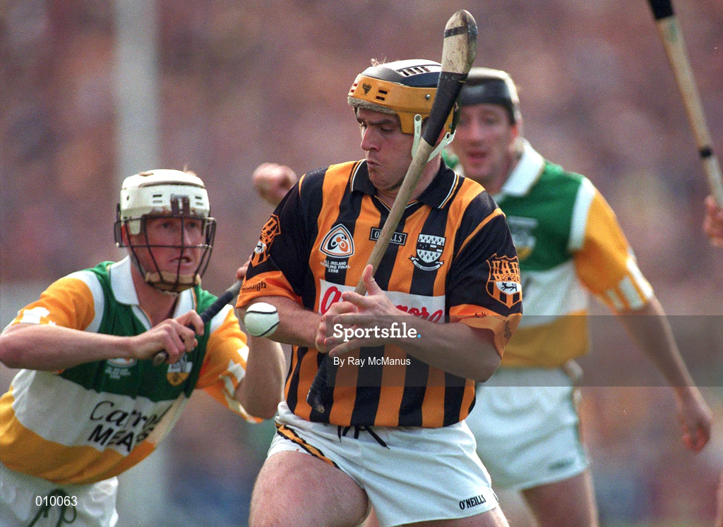 13 September 1998; Canice Brennan of Kilkennny during the Guinness All-Ireland Senior Hurling Championship Final match between Offaly and Kilkenny at Croke Park in Dublin. Photo by Brendan Moran/Sportsfile