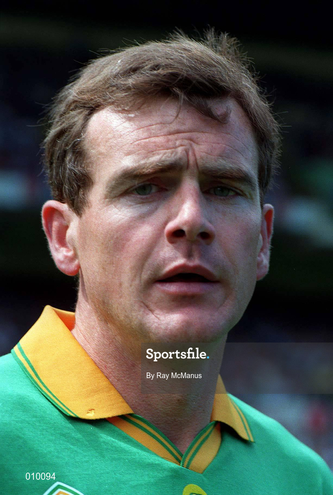 30 July 1995; Colm O'Rourke of Meath ahead of the Bank of Ireland Leinster Football Championship Final match between Dublin and Meath at Croke Park in Dublin. Photo by Ray McManus/Sportsfile
