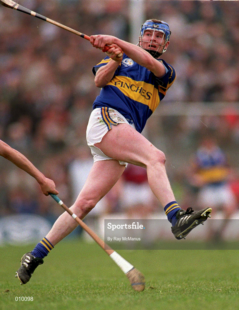 6 July 1997; Conor Gleeson of Tipperary during the Guinness Munster Senior Hurling Championship Final match between Clare and Tipperary at Páirc Uí Chaoimh in Cork. Photo by Ray McManus/Sportsfile
