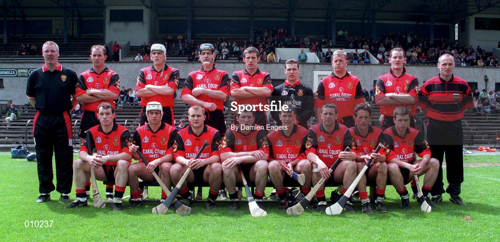 21 June 1998; The Down team ahead of the Guinness Ulster Senior Hurling Championship Semi-Final match between Down and Derry at Casement Park in Belfast. Photo by Damien Eagers/Sportsfile