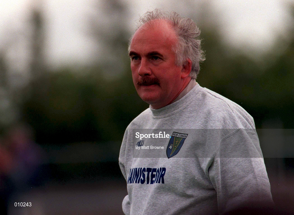 8 June 1998; Roscommon manager Eamonn Bolger during the Connacht Minor Football Championship Semi-Final match between Roscommon and Sligo at Dr. Hyde Park in Roscommon. Photo by Matt Browne/Sportsfile