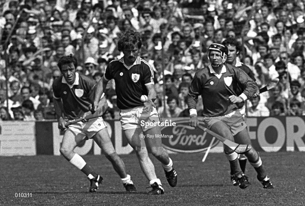 16 August 1981; Sylivie Linnane of Galway during the All-Ireland Senior Hurling Championship semi-final replay match between Galway and Limerick at Croke Park in Dublin. Photo by Ray McManus/Sportsfile