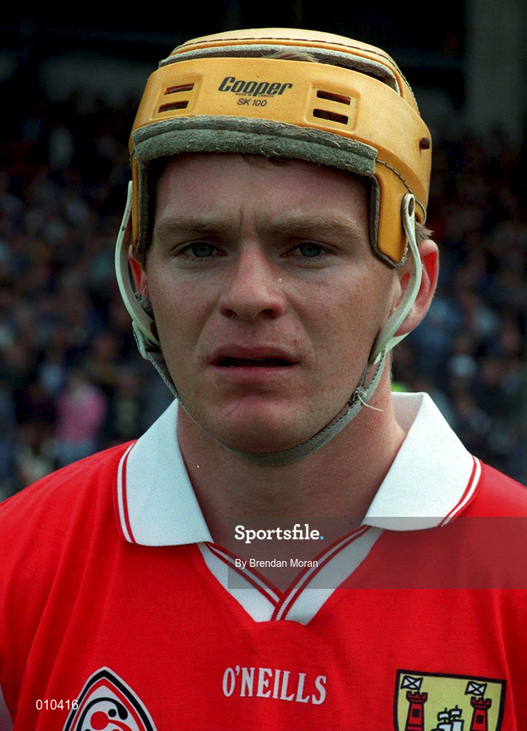 8 June 1997; Joe Deane of Cork ahead of the Guinness Munster Senior Hurling Championship Semi-Final match between Clare and Cork at the Gaelic Grounds in Limerick. Photo by Brendan Moran/Sportsfile