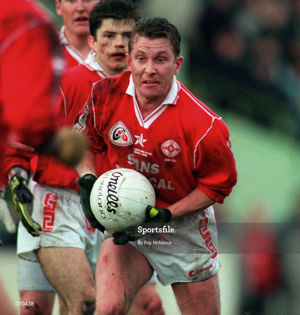 17 March 1996; Joe Murphy of Éire Óg during the All-Ireland Senior Club Football Championship final match between Laune Rangers and Éire Óg at Croke Park in Dublin. Photo by Ray McManus/Sportsfile