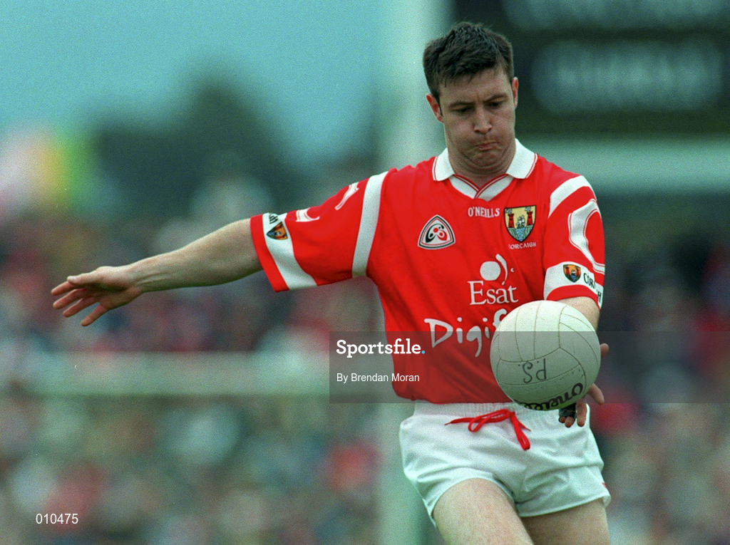 5 July 1998; Joe Kavanagh of Cork during the Bank of Ireland Munster Senior Football Championship semi-final match between Kerry and Cork at Fitzgerald Stadium in Killarney, Kerry. Photo by Brendan Moran/Sportsfile