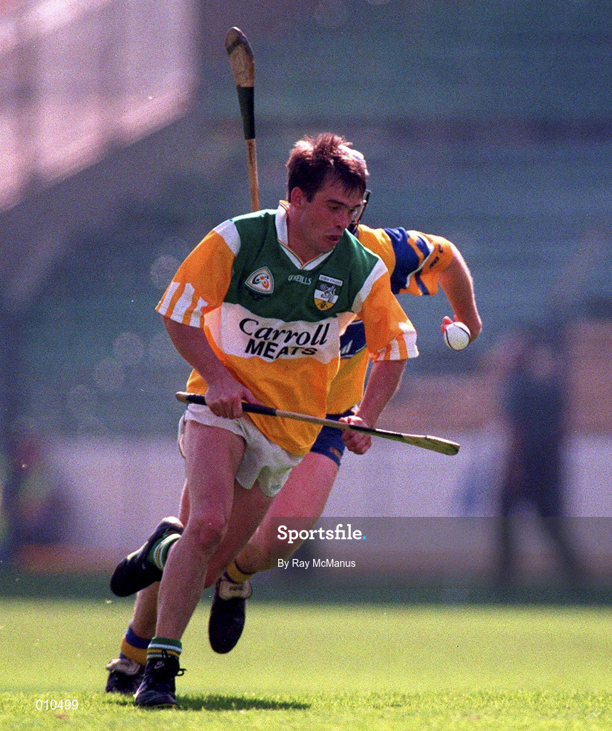 9 August 1998; Johnny Pilkington of Offaly during the Guinness All-Ireland Senior Hurling Championship semi-final match between Offaly and Clare at Croke Park in Dublin. Photo by Ray McManus/Sportsfile