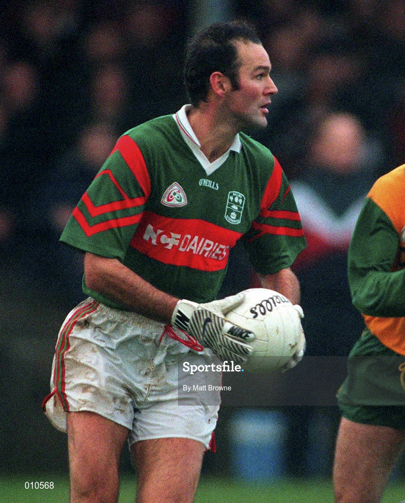 21 November 1998; Liam McHale of Ballina Stephenites during the AIB Connacht Senior Club Football Championship quarter-final match between Ballina Stephenites and Corofin in Ballina, Mayo. Photo by Matt Browne/Sportsfile
