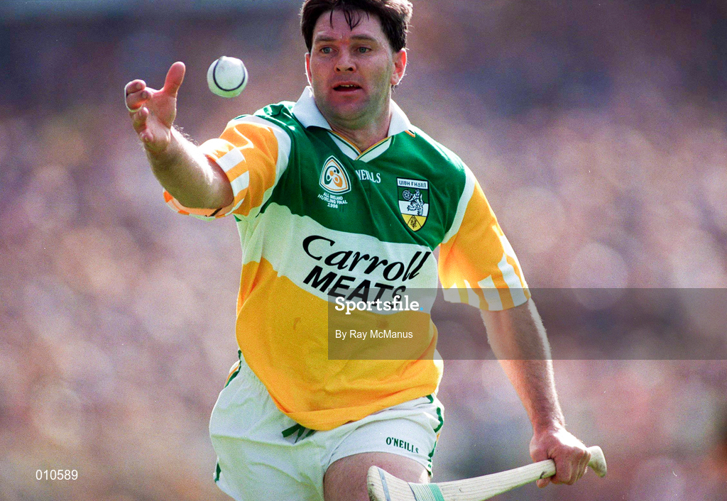 13 September 1998; Martin Hanamy of Offaly during the Guinness All-Ireland Senior Hurling Championship Final between Offaly and Kilkenny at Croke Park in Dublin. Photo by Ray McManus/Sportsfile