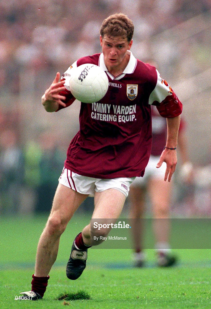 27 September 1998; Michael Donnellan of Galway during the All-Ireland Senior Football Final match between Galway and Kildare at Croke Park in Dublin. Photo by Ray McManus/Sportsfile