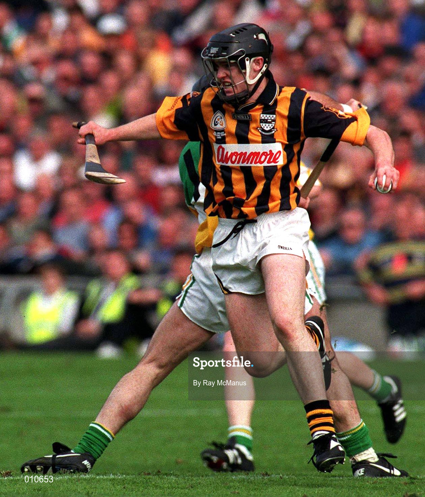 13 September 1998; Michael Kavanagh of Kilkenny during the Guinness All-Ireland Senior Hurling Championship Final between Offaly and Kilkenny at Croke Park in Dublin. Photo by Ray McManus/Sportsfile
