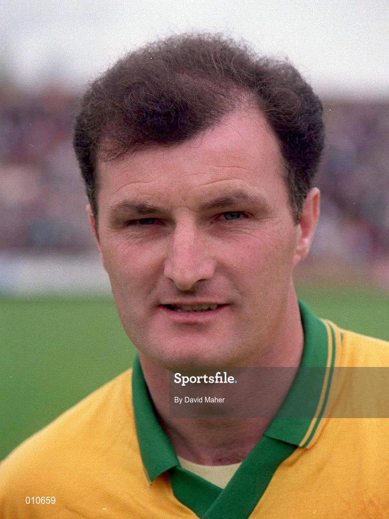 6 July 1991; Michael McQuillan of Meath ahead of the Leinster Senior Football Championship first round 3rd replay between Dublin and Meath at Croke Park in Dublin. Photo by David Maher/Sportsfile