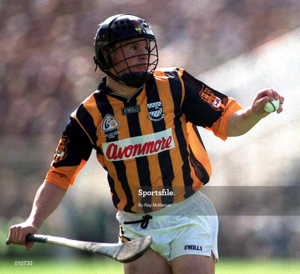 13 September 1998; PJ Delaney of Kilkenny during the Guinness All-Ireland Senior Hurling Championship Final match between Offaly and Kilkenny at Croke Park in Dublin. Photo by Brendan Moran/Sportsfile