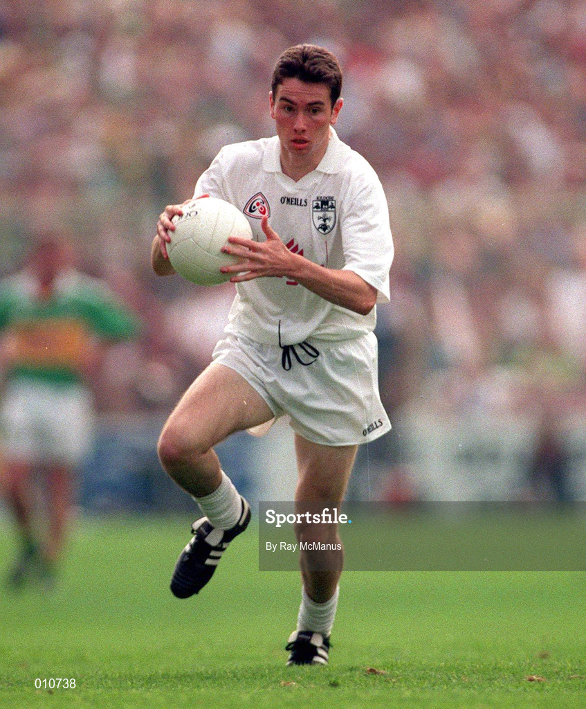 30 August 1998; Padraig Brennan of Kildare during the All-Ireland Senior Football Championship Semi-Final match between Kildare and Kerry at Croke Park in Dublin. Photo by Ray McManus/Sportsfile
