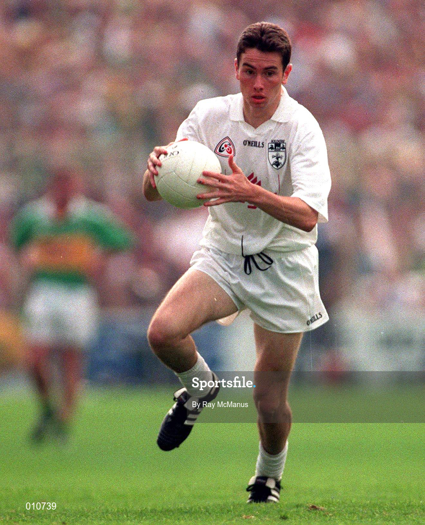 30 August 1998; Padraig Brennan of Kildare during the All-Ireland Senior Football Championship Semi-Final match between Kildare and Kerry at Croke Park in Dublin. Photo by Ray McManus/Sportsfile