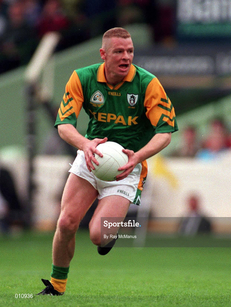 2 August 1998; Tommy Dowd of Meath during the Bank of Ireland Leinster Senior Football Championship Final between Kildare and Meath at Croke Park in Dublin. Photo by Ray McManus/Sportsfile