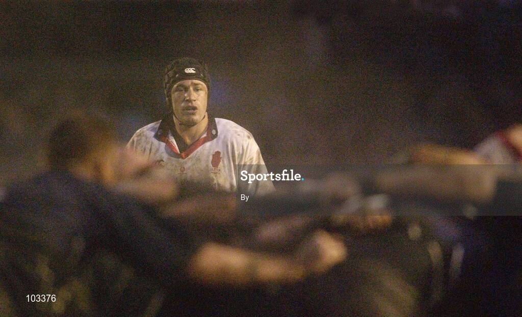 30 November 2002; David Humphreys, Ulster. Rugby. Picture credit; Brendan Moran / SPORTSFILE *EDI*