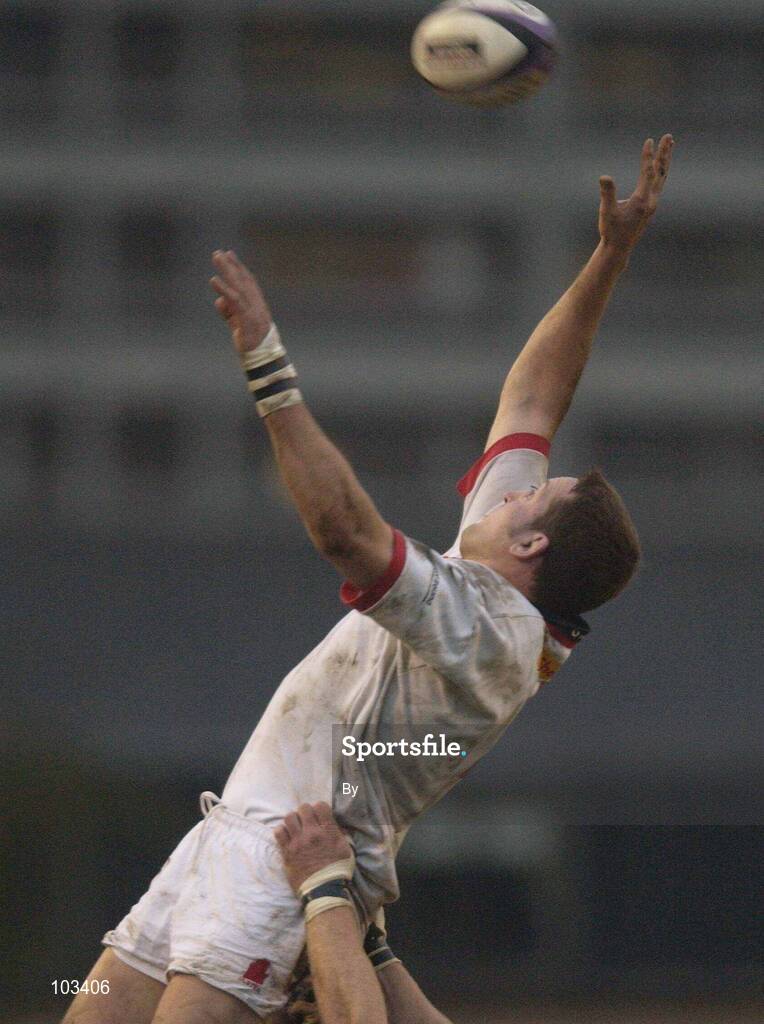 30 November 2002; Mark Blair, Ulster. Rugby. Picture credit; Brendan Moran / SPORTSFILE *EDI*