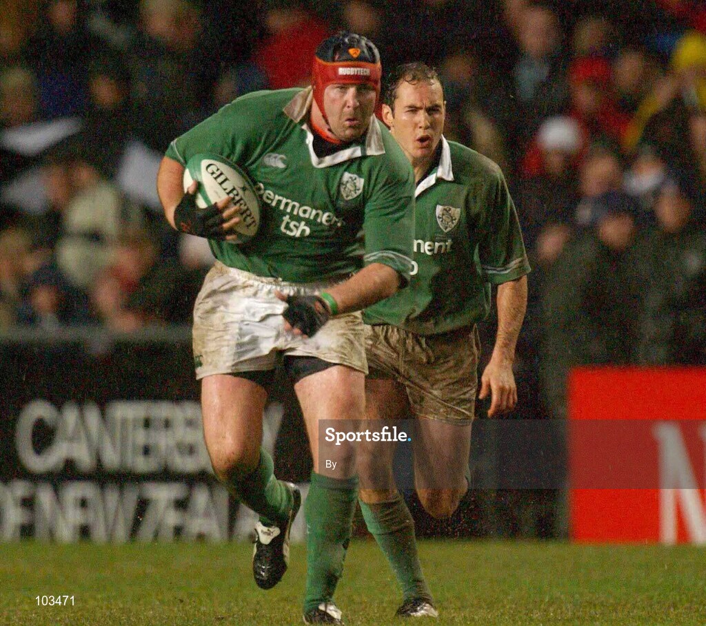 23 November 2002; Anthony Foley, Ireland. Rugby. Picture credit; Matt Browne / SPORTSFILE