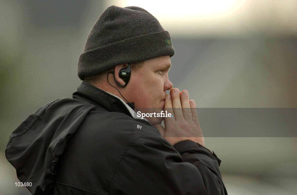 30 November 2002; Tony D'Arcy, Ballymena. Rugby. Picture credit; Matt Browne / SPORTSFILE *EDI*