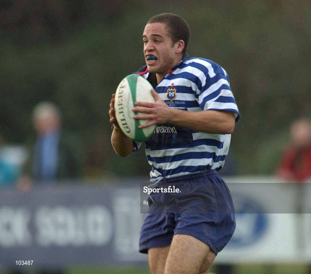 30 November 2002; Conor Buckley, Blackrock College. Rugby. Picture credit; Matt Browne / SPORTSFILE *EDI*