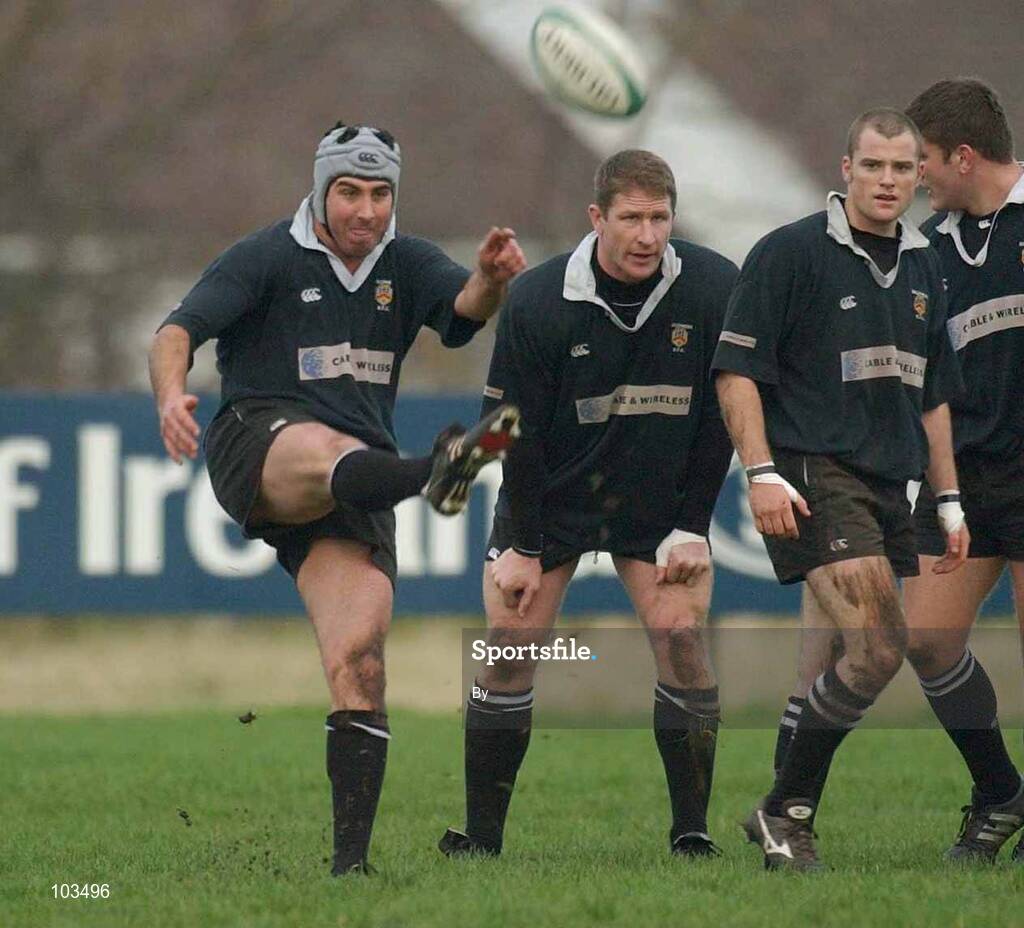 30 November 2002; Matt Waterhouse, Ballymena. Rugby. Picture credit; Matt Browne / SPORTSFILE *EDI*