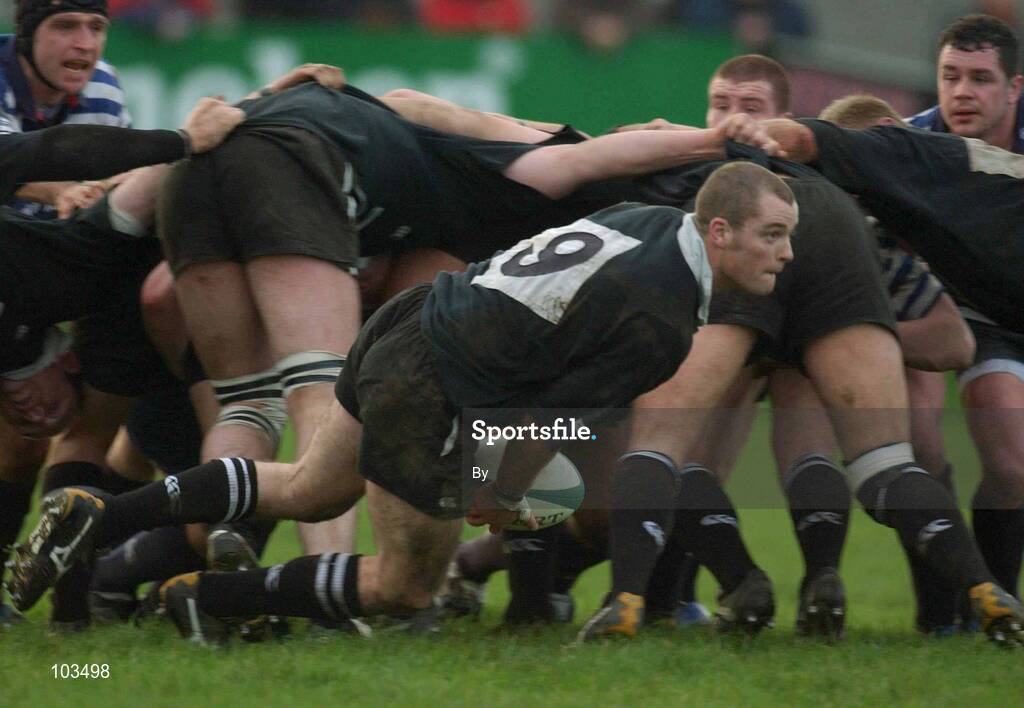 30 November 2002; Andy Monson, Ballymena. Rugby. Picture credit; Matt Browne / SPORTSFILE *EDI*