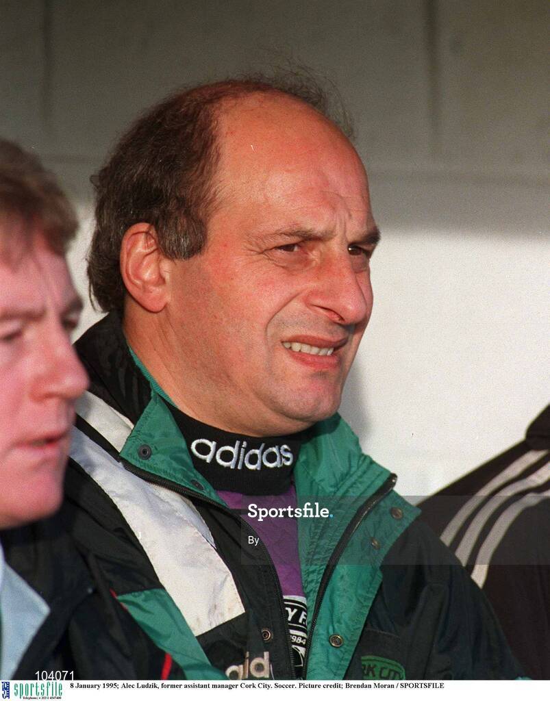 8 January 1995; Alec Ludzik, former assistant manager Cork City. Soccer. Picture credit; Brendan Moran / SPORTSFILE