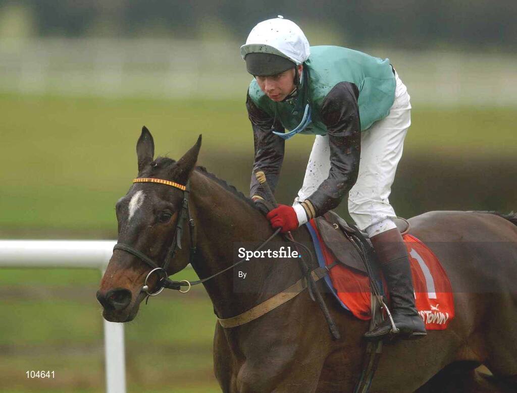 31 December 2002; Numbersixvalverde, with Gary Hutchinson up, races clear on the way to winning The Two Mile House Maiden Hurdle, Punchestown Racecourse, Co. Kildare. Horse Racing. Picture credit; Damien Eagers / SPORTSFILE *EDI*
