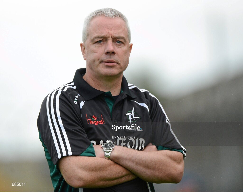 15 September 2012; Nollaig MacMathuna, Kildare manager. Bord Gáis Energy GAA Hurling Under 21 All-Ireland 'B' Championship Final, Kildare v Roscommon, Semple Stadium, Thurles, Co. Tipperary. Picture credit: Matt Browne / SPORTSFILE