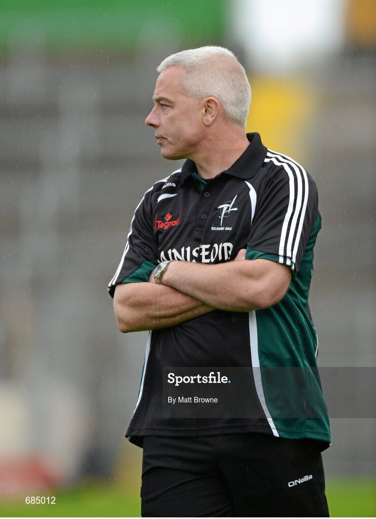 15 September 2012; Nollaig MacMathuna, Kildare manager. Bord Gáis Energy GAA Hurling Under 21 All-Ireland 'B' Championship Final, Kildare v Roscommon, Semple Stadium, Thurles, Co. Tipperary. Picture credit: Matt Browne / SPORTSFILE