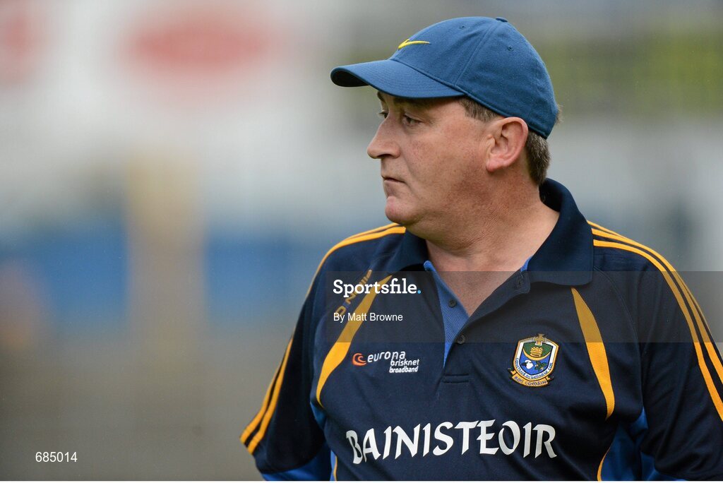 15 September 2012; Seamus Qualter, Roscommon manager. Bord Gáis Energy GAA Hurling Under 21 All-Ireland 'B' Championship Final, Kildare v Roscommon, Semple Stadium, Thurles, Co. Tipperary. Picture credit: Matt Browne / SPORTSFILE