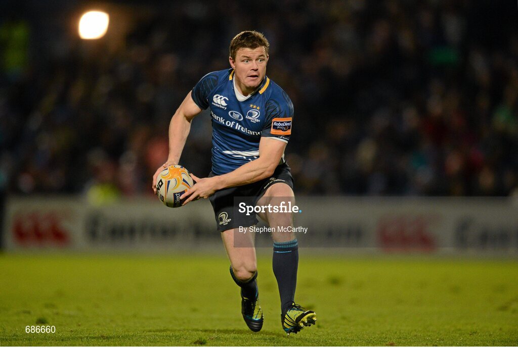 22 September 2012; Brian O'Driscoll, Leinster. Celtic League 2012/13, Round 4, Leinster v Edinburgh, RDS, Ballsbridge, Dublin. Picture credit: Stephen McCarthy / SPORTSFILE