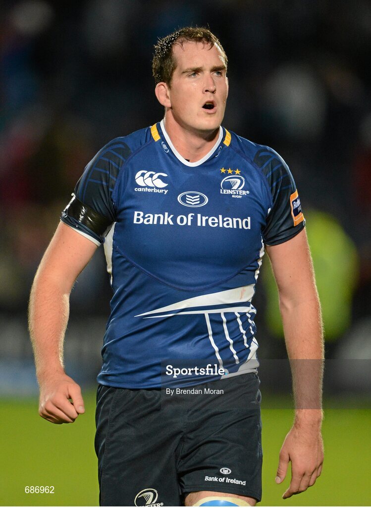 22 September 2012; Devin Toner, Leinster. Celtic League 2012/13, Round 4, Leinster v Edinburgh, RDS, Ballsbridge, Dublin. Picture credit: Brendan Moran / SPORTSFILE