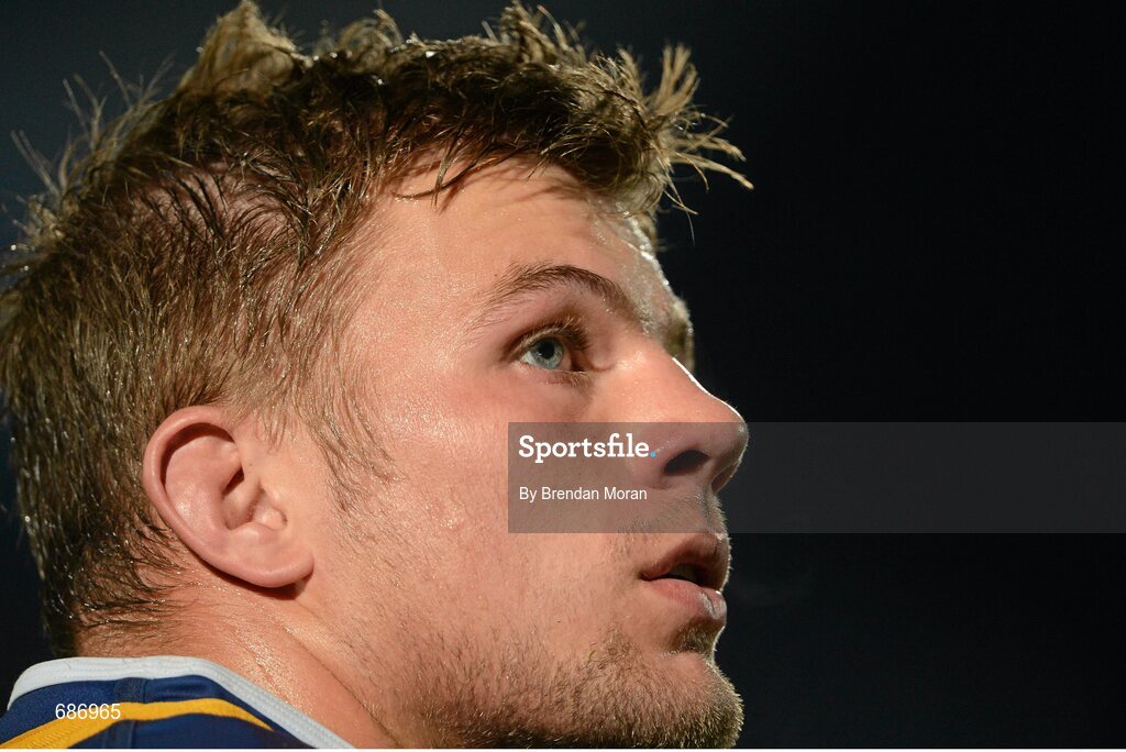 22 September 2012; Jordi Murphy, Leinster. Celtic League 2012/13, Round 4, Leinster v Edinburgh, RDS, Ballsbridge, Dublin. Picture credit: Brendan Moran / SPORTSFILE