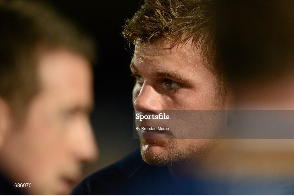 22 September 2012; Jordi Murphy, Leinster. Celtic League 2012/13, Round 4, Leinster v Edinburgh, RDS, Ballsbridge, Dublin. Picture credit: Brendan Moran / SPORTSFILE
