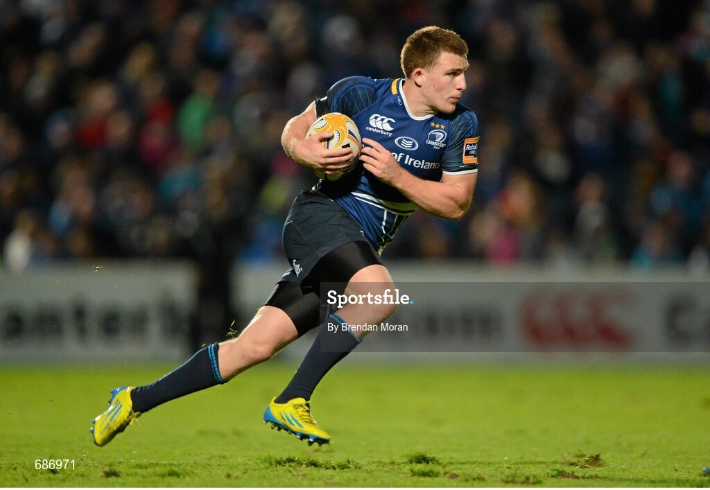 22 September 2012; Andrew Conway, Leinster. Celtic League 2012/13, Round 4, Leinster v Edinburgh, RDS, Ballsbridge, Dublin. Picture credit: Brendan Moran / SPORTSFILE