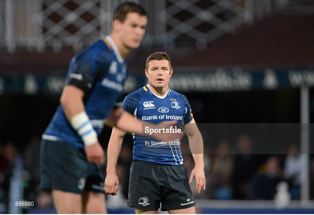 22 September 2012; Brian O'Driscoll, Leinster. Celtic League 2012/13, Round 4, Leinster v Edinburgh, RDS, Ballsbridge, Dublin. Picture credit: Brendan Moran / SPORTSFILE