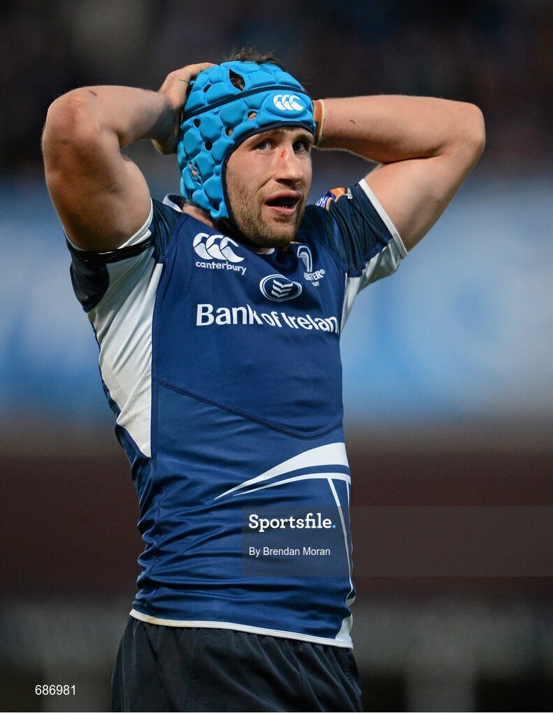 22 September 2012; Kevin McLaughlin, Leinster. Celtic League 2012/13, Round 4, Leinster v Edinburgh, RDS, Ballsbridge, Dublin. Picture credit: Brendan Moran / SPORTSFILE