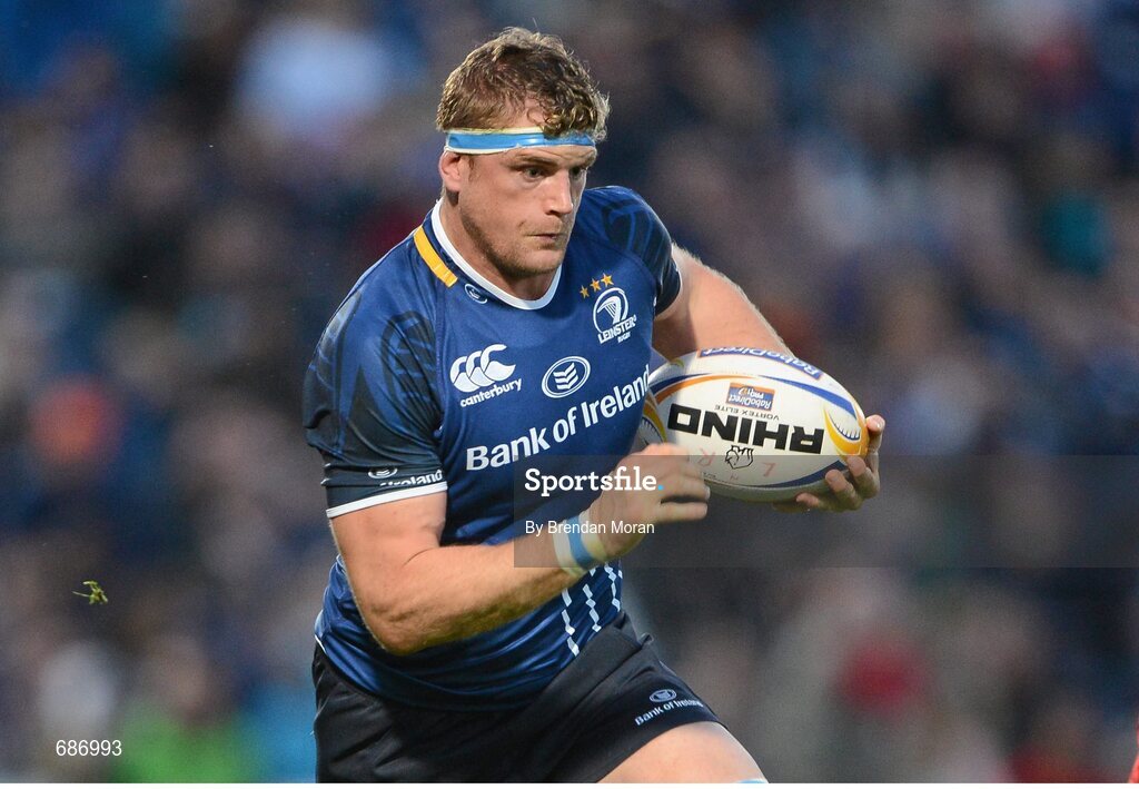 22 September 2012; Jamie Heaslip, Leinster. Celtic League 2012/13, Round 4, Leinster v Edinburgh, RDS, Ballsbridge, Dublin. Picture credit: Brendan Moran / SPORTSFILE