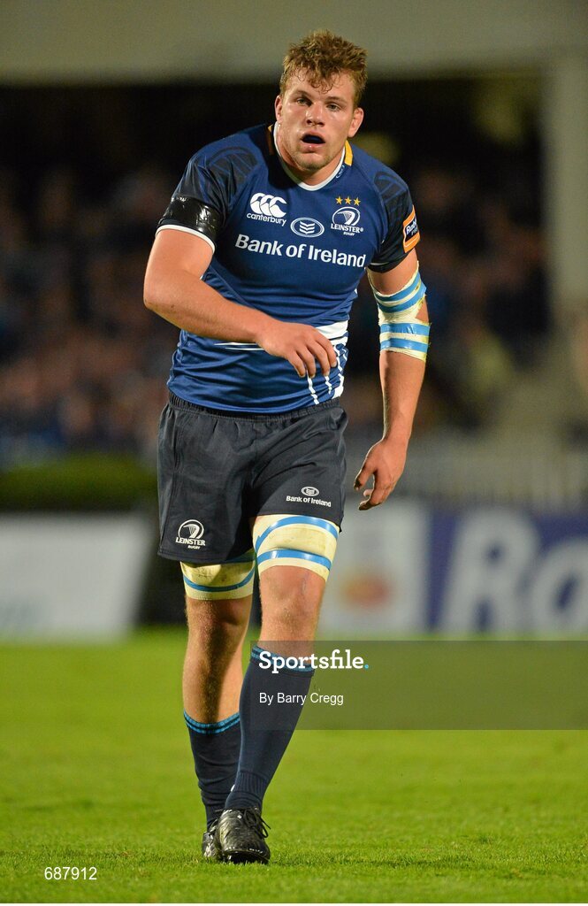 22 September 2012; Jordi Murphy, Leinster. Celtic League 2012/13, Round 4, Leinster v Edinburgh, RDS, Ballsbridge, Dublin. Picture credit: Barry Cregg / SPORTSFILE