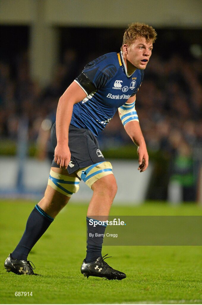 22 September 2012; Jordi Murphy, Leinster. Celtic League 2012/13, Round 4, Leinster v Edinburgh, RDS, Ballsbridge, Dublin. Picture credit: Barry Cregg / SPORTSFILE