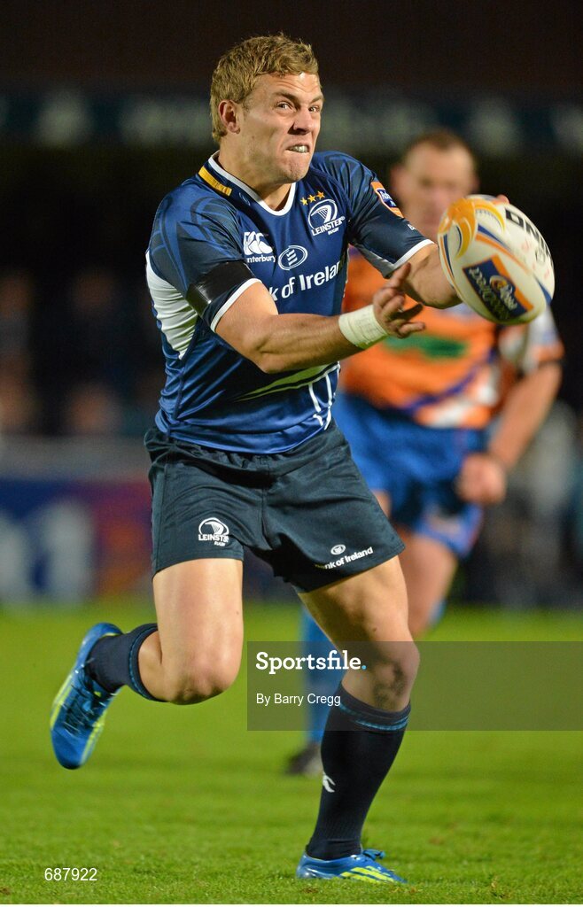 22 September 2012; Ian Madigan, Leinster. Celtic League 2012/13, Round 4, Leinster v Edinburgh, RDS, Ballsbridge, Dublin. Picture credit: Barry Cregg / SPORTSFILE