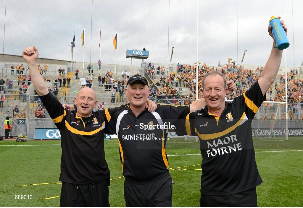 30 September 2012; Kilkenny manager Brian Cody with selectors Martin Fogarty, left, and Michael Dempsey. GAA Hurling All-Ireland Senior Championship Final Replay, Kilkenny v Galway, Croke Park, Dublin. Picture credit: Matt Browne / SPORTSFILE